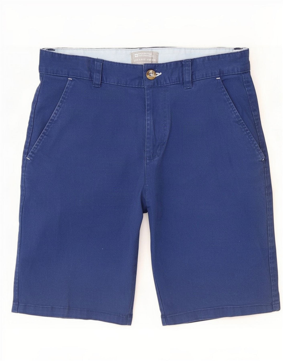 Mountain Warehouse Herre Chino Shorts Medium W32 Blue Cotton