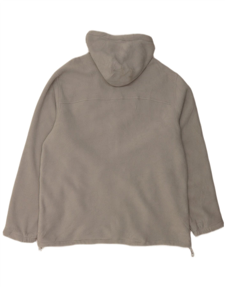 Reebok Herre hættejakke i fleece UK 42 XL Grå polyester