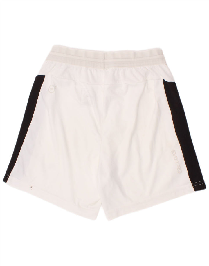 Puma Boys Sports Shorts 7-8 år Hvid Colourblock Polyester