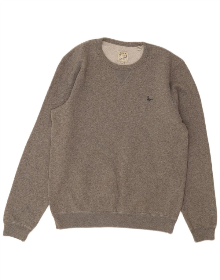 Jack Wills Herre sweatshirt Jumper Medium Grå Bomuld