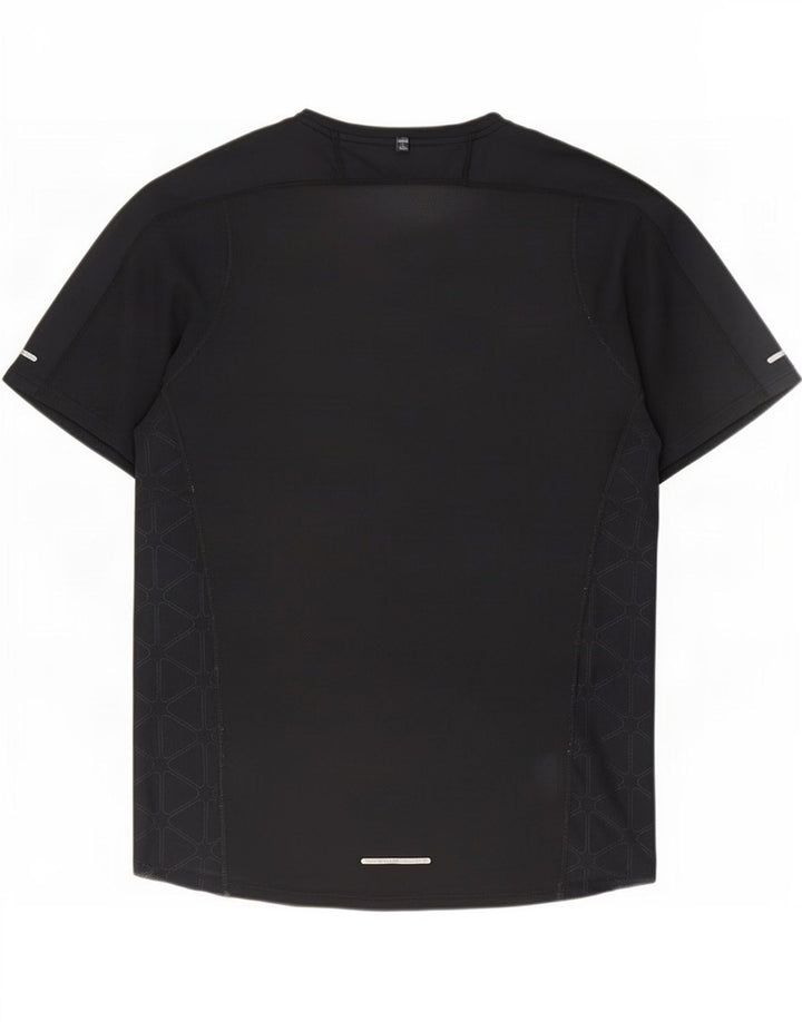 Nike Herre Dri Fit T-Shirt Top Medium Sort Polyester