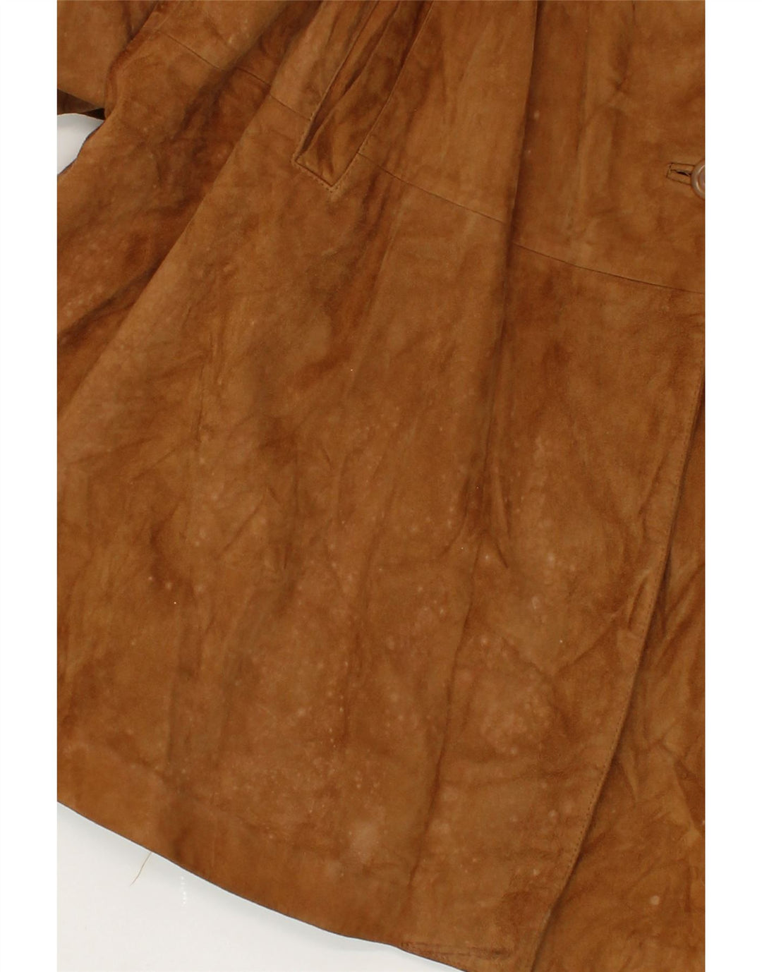 PICCINI Womens Suede Overcoat IT 46 Large Brown Vintage Piccini and Second-Hand Piccini from Messina Hembry 