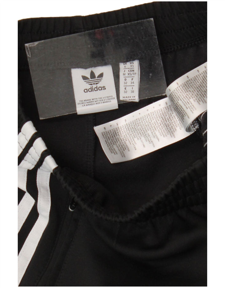 Adidas træningsdragt bukser til kvinder UK 6 XS sort polyester