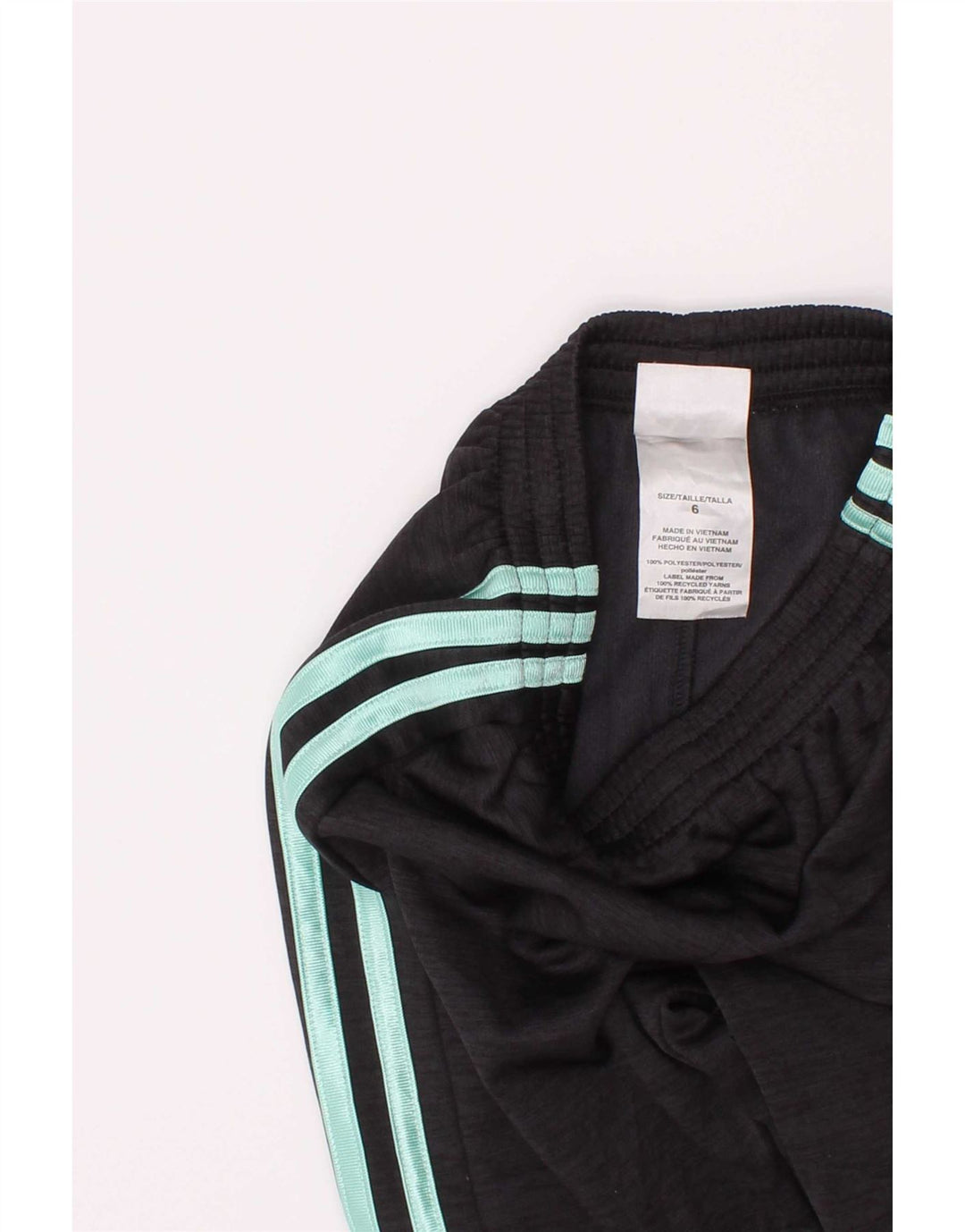 Adidas Boys Grafisk træningsdragt Bukser Joggers 5-6 år Grå polyester