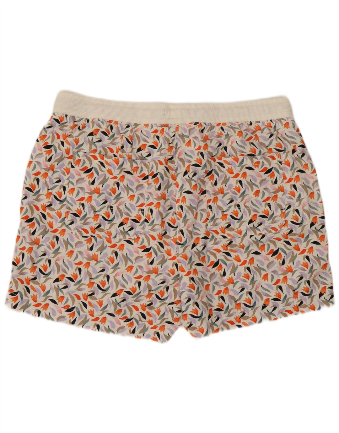 Marks & Spencer Dameshorts UK 16 Stor flerfarvet blomsterlinned