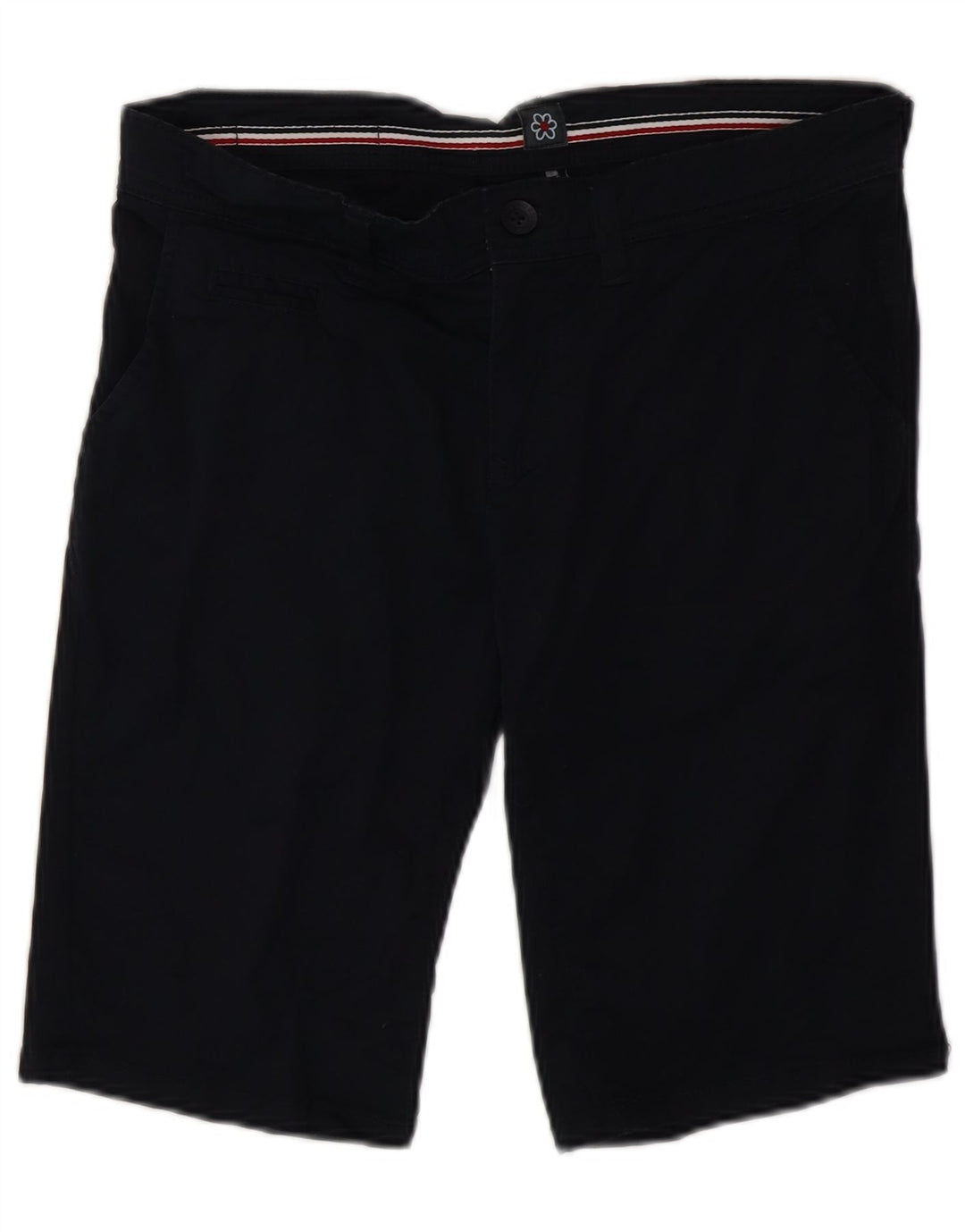 Guru Dame Chino Shorts IT 46 Large W34 Navy Blue Bomuld
