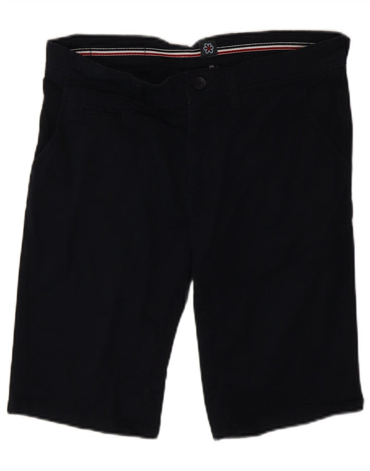 Guru Dame Chino Shorts IT 46 Large W34 Navy Blue Bomuld