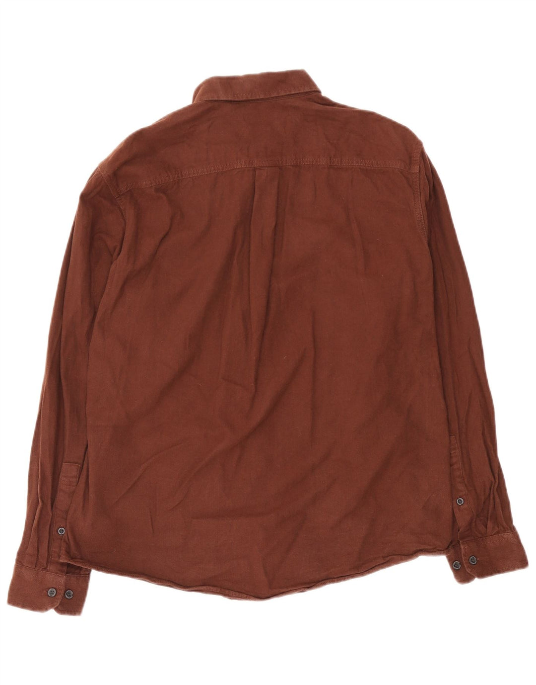 Eddie Bauer Herre Classic Fit Flanellskjorte Stor Brun