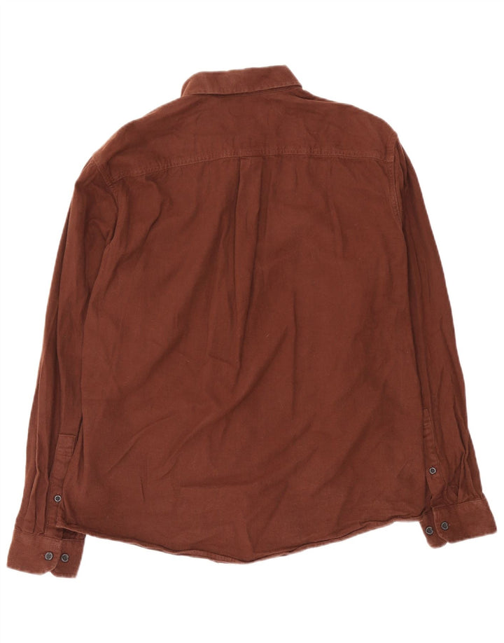 Eddie Bauer Herre Classic Fit Flanellskjorte Stor Brun