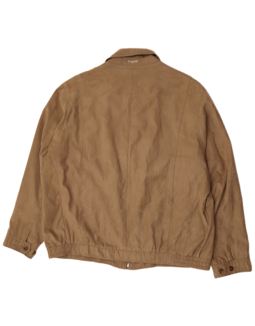 Bugatti Herre Bomberjakke EU 62 6XL Brun Polyester