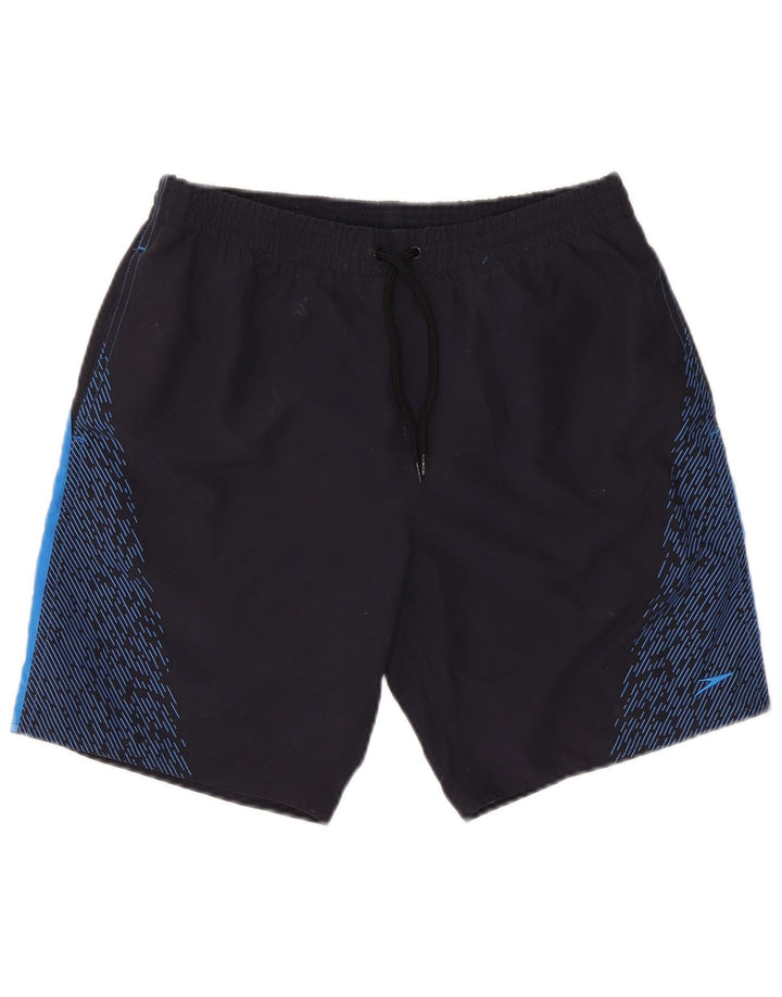 Speedo Badeshorts til mænd Medium Marineblå Colourblock Polyester