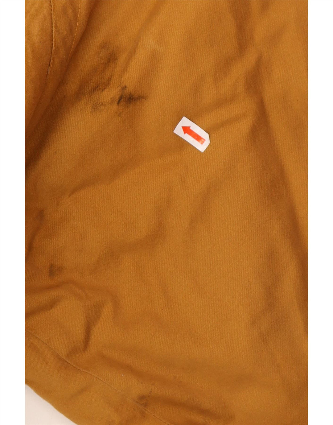 VINTAGE Dame Oversized Windbreaker Jacket IT 42 Medium Brun Bomuld