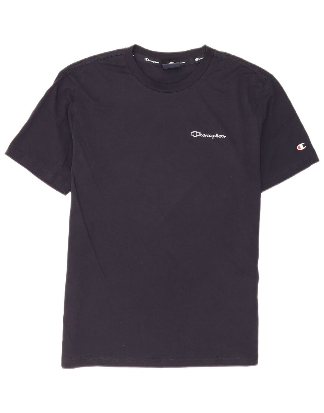 Champion herre T-shirt top lille marineblå bomuld