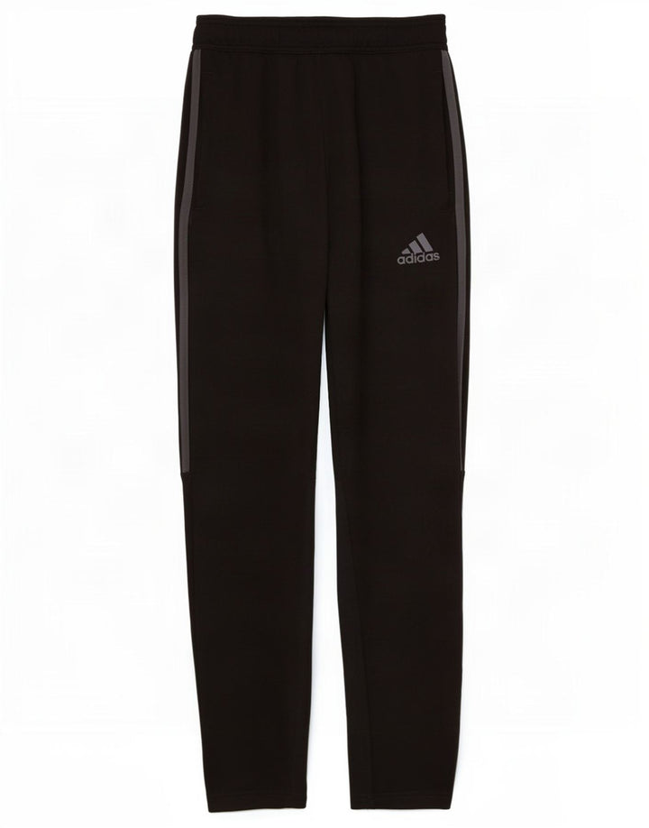 Adidas Womens Climalite træningsdragt Bukser UK 4 XS Sort Polyester