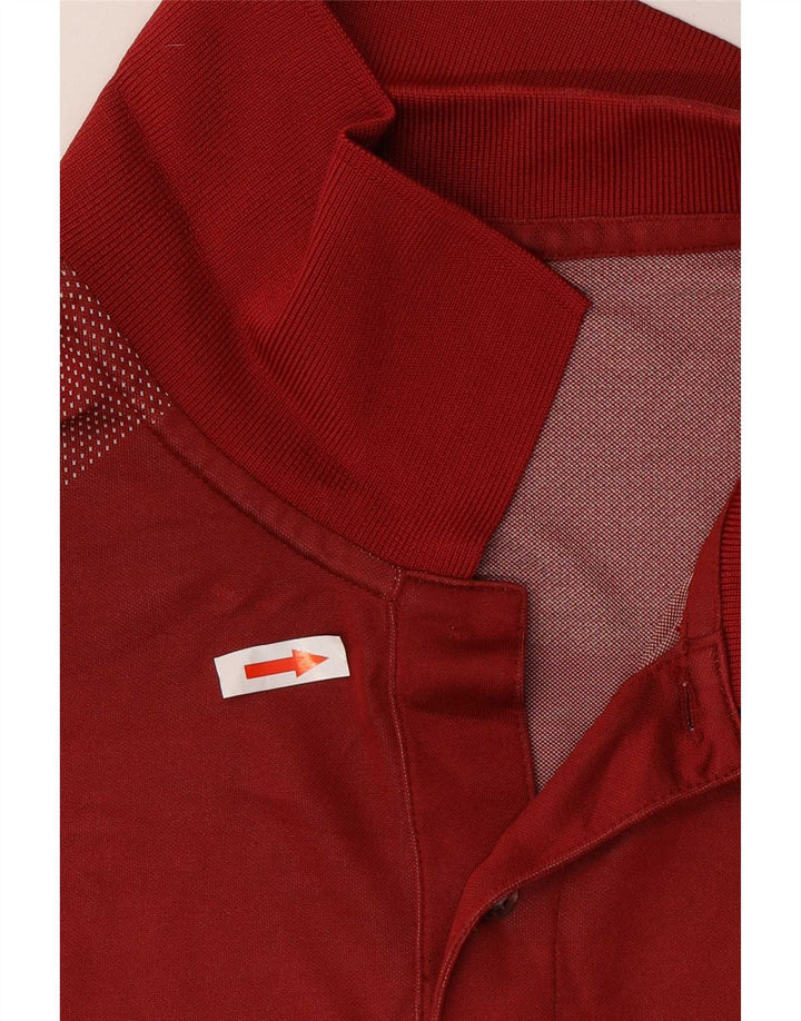 Izod Polo Shirt til mænd XL Rød Polyester