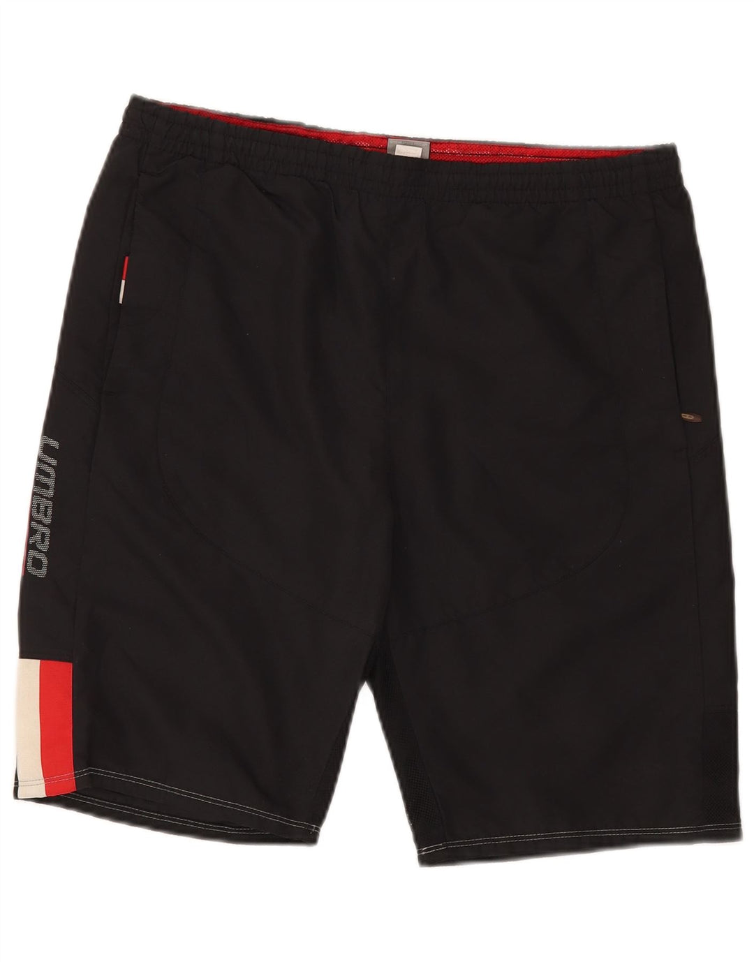 UMBRO Herre grafiske sportsshorts Medium Sort Colourblock