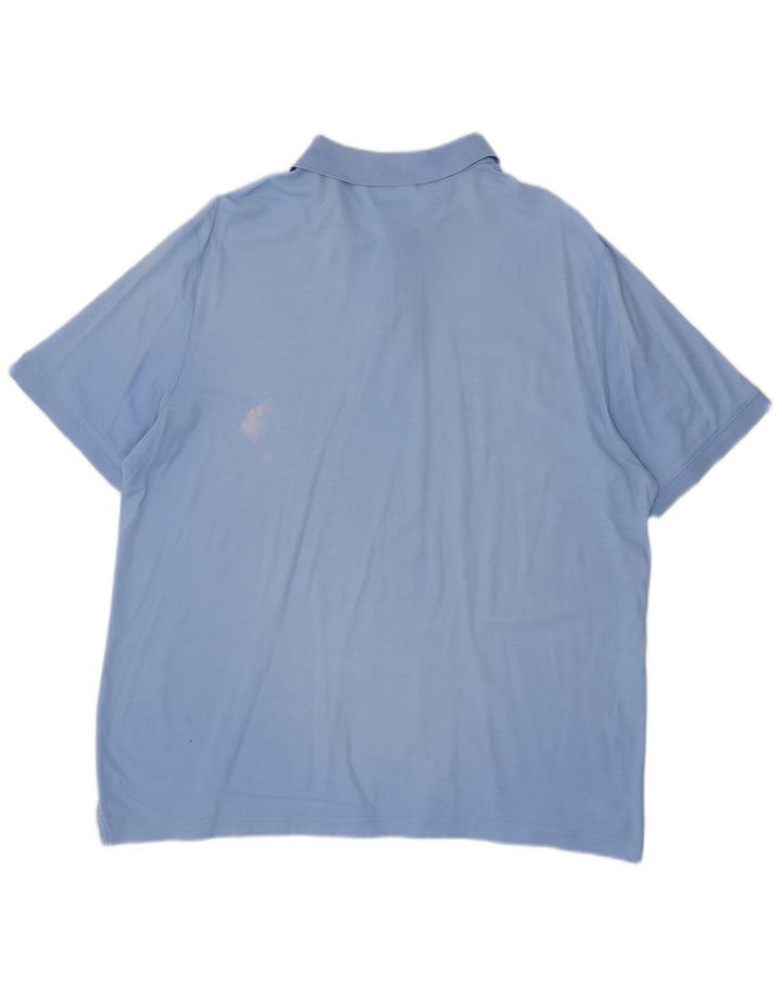 Calvin Klein Herre Slim Fit Polo Shirt 2XL Blå