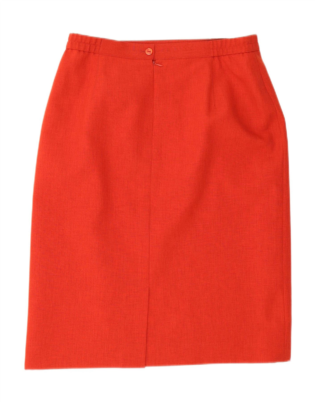 Eastex Womens Pencil Skirt UK 16 Large W30 Red Polyester