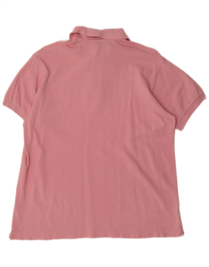 Lacoste herre poloskjorte str. 5 Large Pink Bomuld