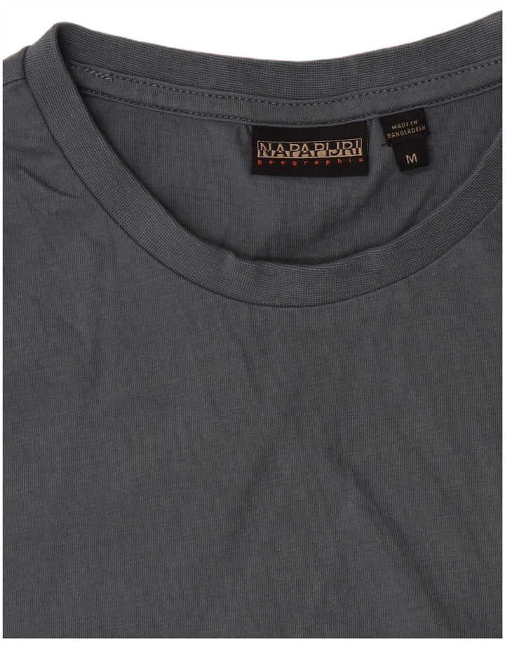 Napapijri Herre T-Shirt Top Medium Blue