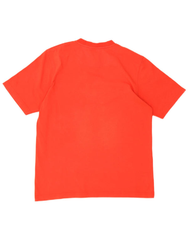 Ellesse Herre T-Shirt Top Medium Rød Bomuld