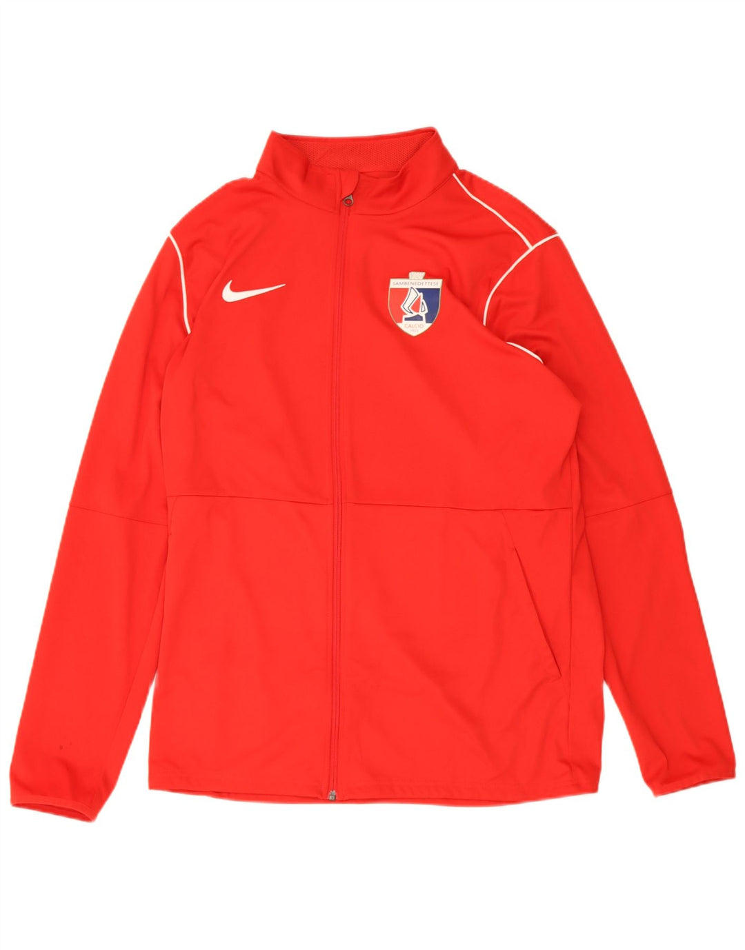 Nike Herre Dri Fit Grafisk træningsdragt Topjakke XL Rød Polyester
