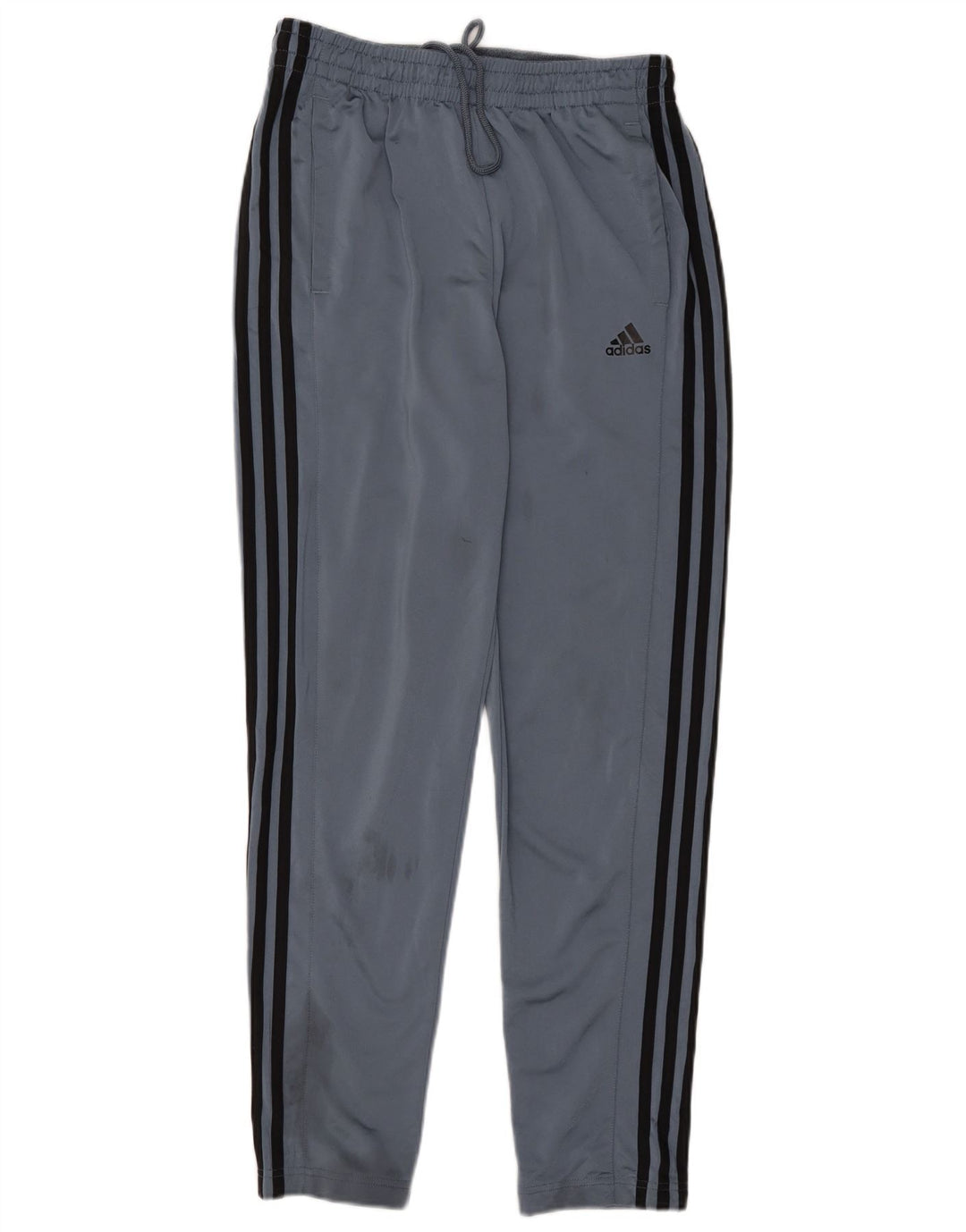 ADIDAS Mens Tracksuit Trousers Medium  Blue Polyester