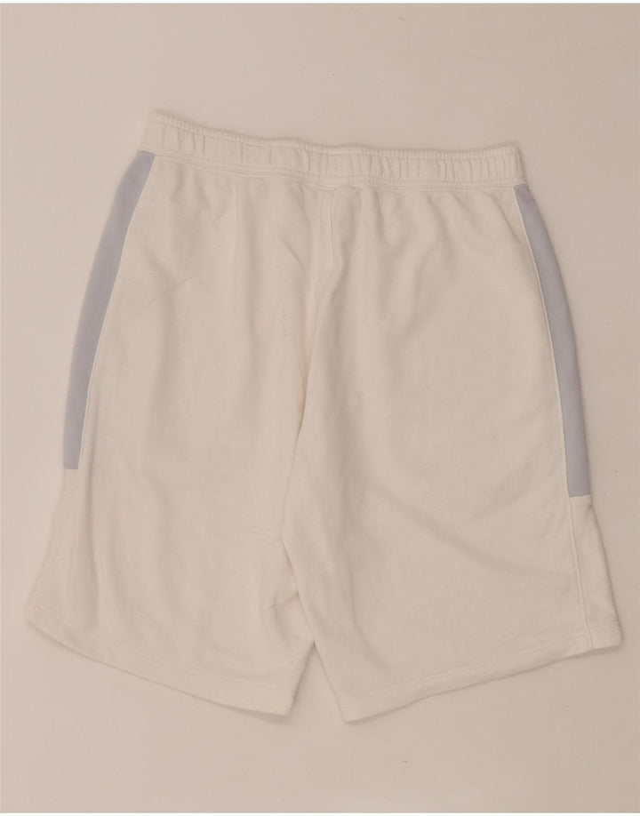 Nike Herre grafiske sportsshorts Medium White Colourblock Bomuld