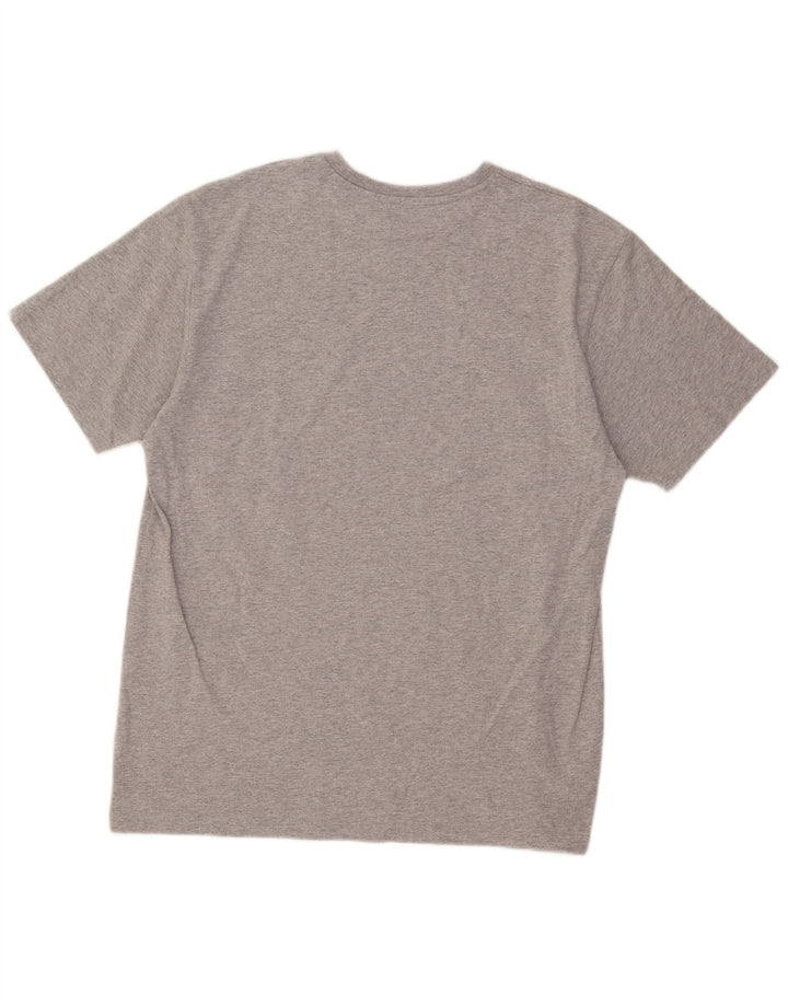 New Balance Herre T-Shirt Top XL Grå Flecked
