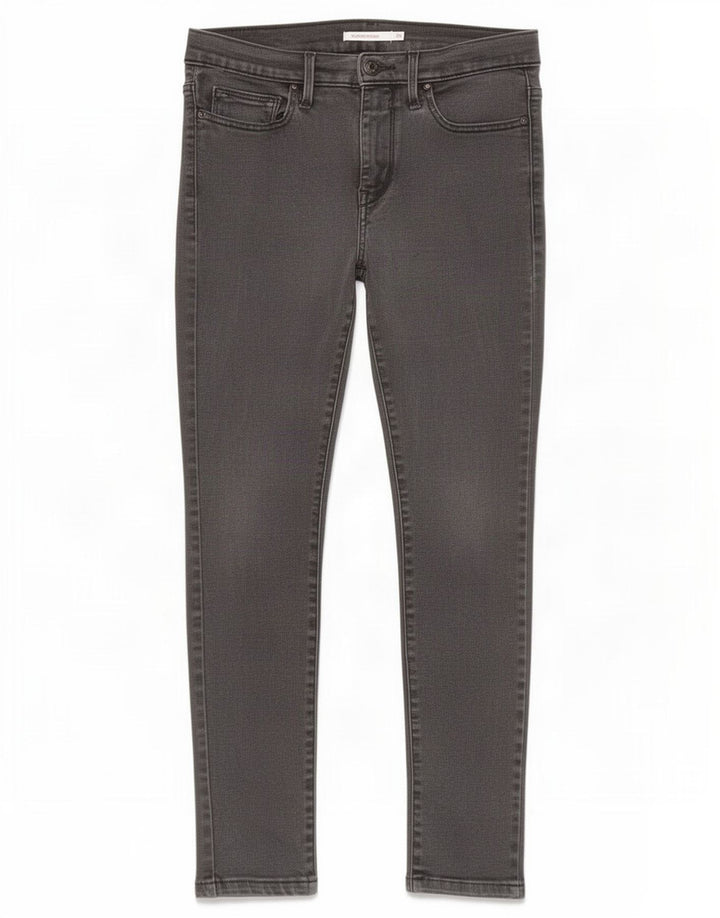 Levi's Kvinder Slankende Skinny Jeans W28 L26 Grå