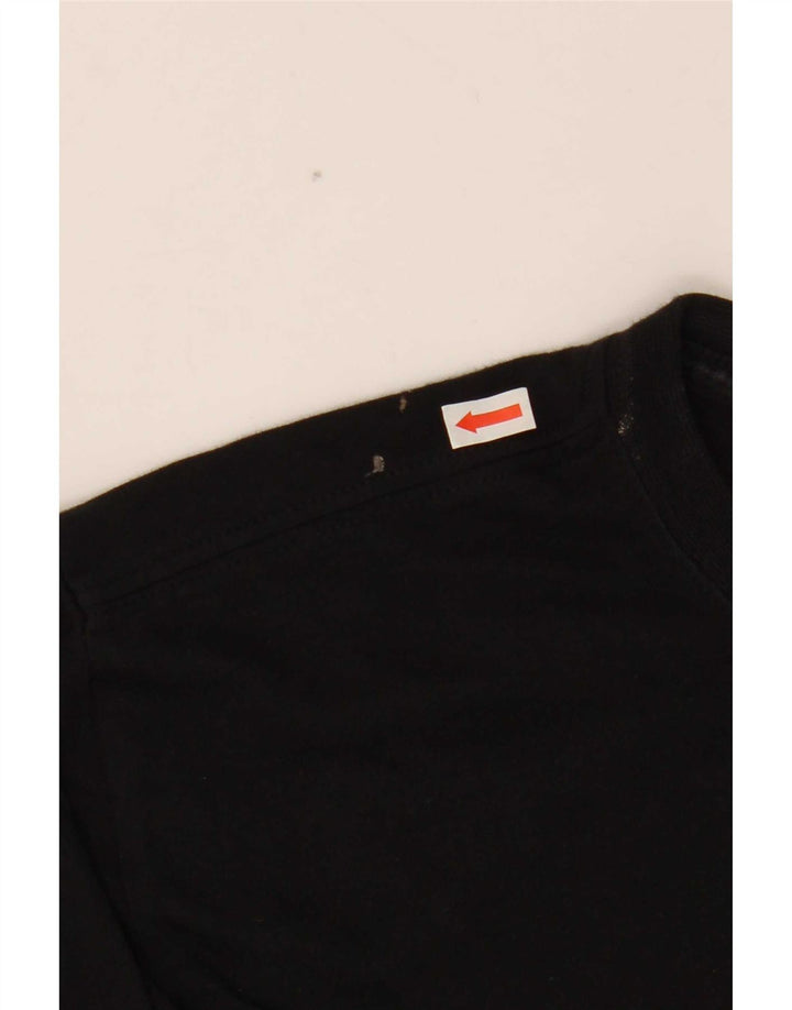 Nike T-shirt top mellem sort bomuld til mænd