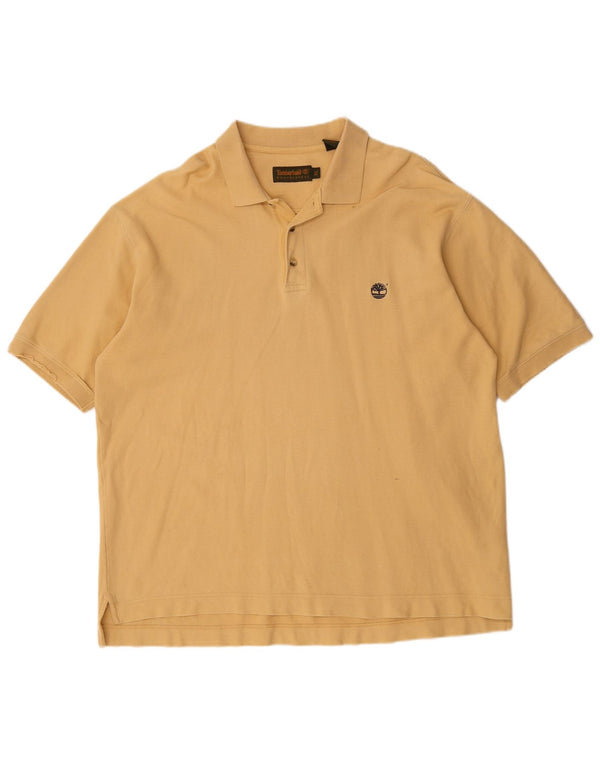 Timberland Polo Shirt til mænd XL Gul bomuld