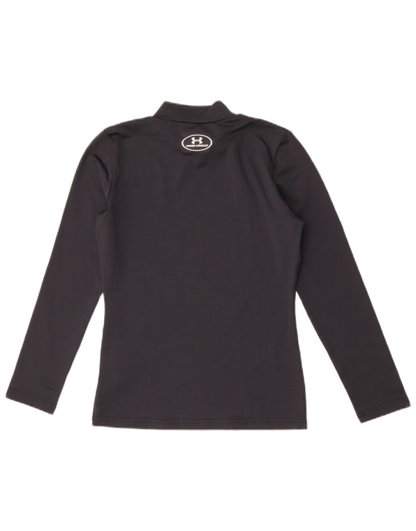 Under Armour Boys Cold Gear Top Langærmet 11-12 År Stor Sort