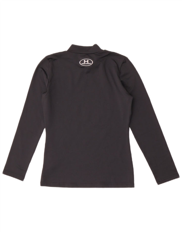 Under Armour Boys Cold Gear Top Langærmet 11-12 År Stor Sort