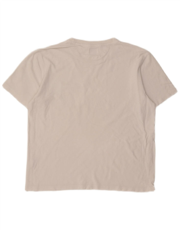 ZARA Womens T-Shirt Top UK 16 Large White Cotton