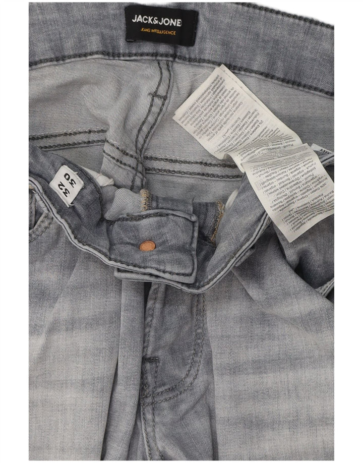 Jack & Jones Herre Slim Jeans W32 L30 Grå Bomuld