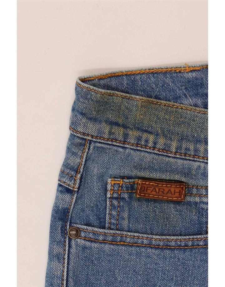 Farah Straight Jeans til mænd W30 L32 Blå Bomuld