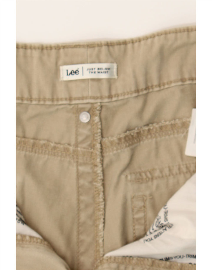 LEE Womens Bermuda Shorts W38 2XL  Beige Cotton Vintage Lee and Second-Hand Lee from Messina Hembry 