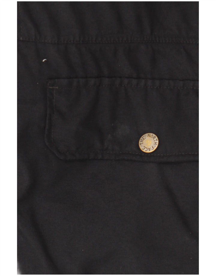 The North Face Herre Hooded Windbreaker Jacket UK 40 Large Black Winter