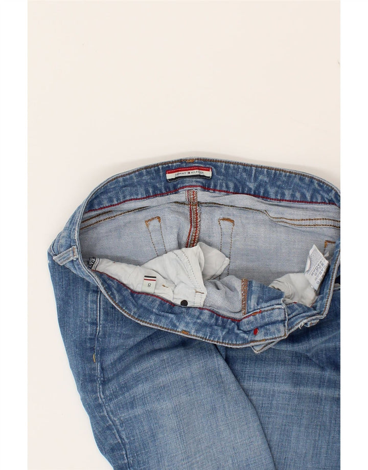 TOMMY HILFIGER Womens Denim Shorts US 8 Medium W32 Blue Cotton Vintage Tommy Hilfiger and Second-Hand Tommy Hilfiger from Messina Hembry 