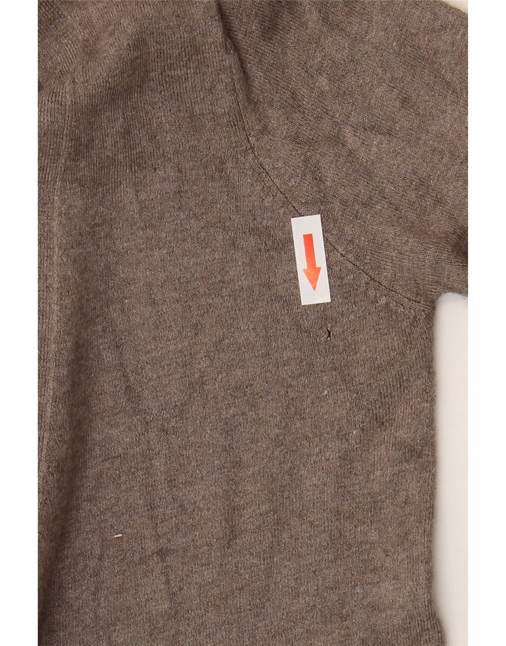 ZARA cardigan sweater til kvinder UK 10 Small Grey Rayon