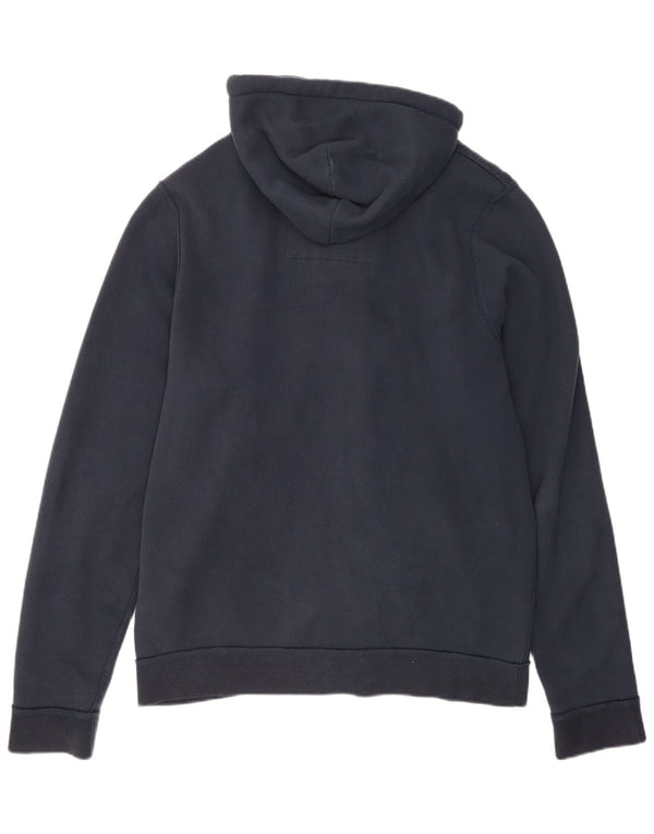 Abercrombie & Fitch Herre Muscle Zip Hoodie Sweater 2XL Navy Blue Bomuld