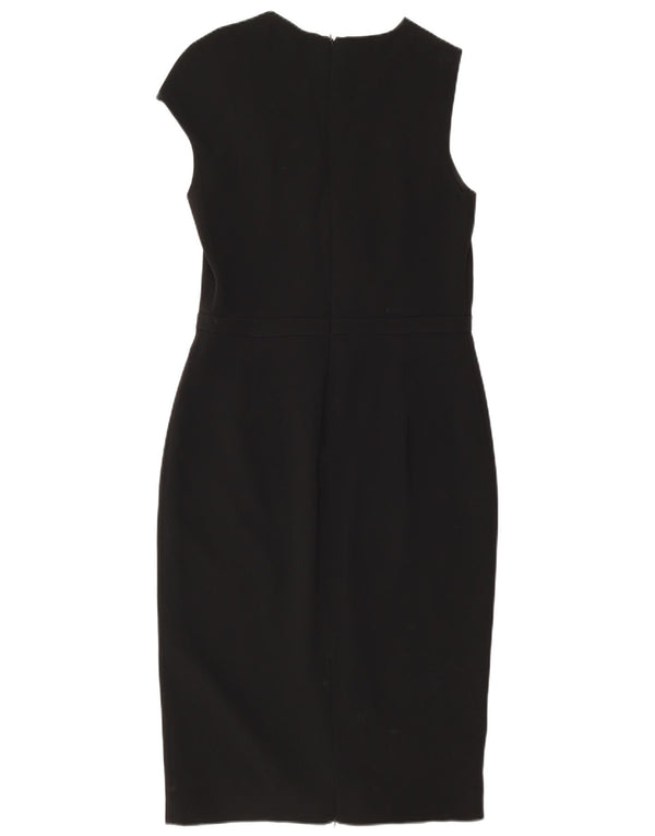 Max Mara Dame Ærmeløs Bodycon Kjole IT 44 Medium Sort