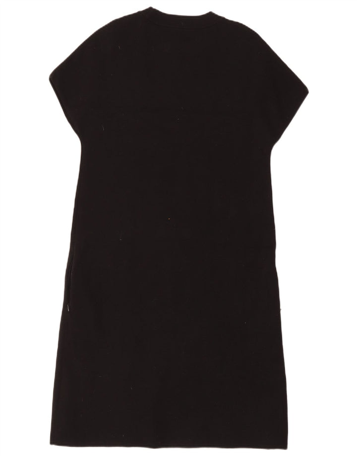 Hugo Boss Womens Shift Dress UK 6 XS Black Bomuld