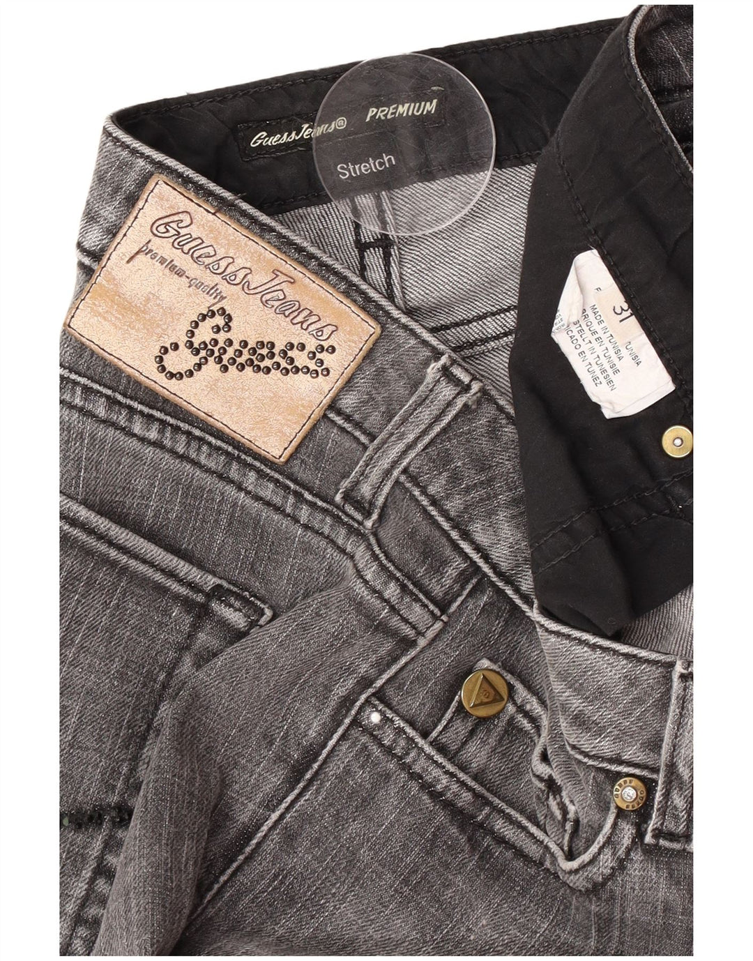 Guess Slim Jeans til kvinder W31 L28 Grå