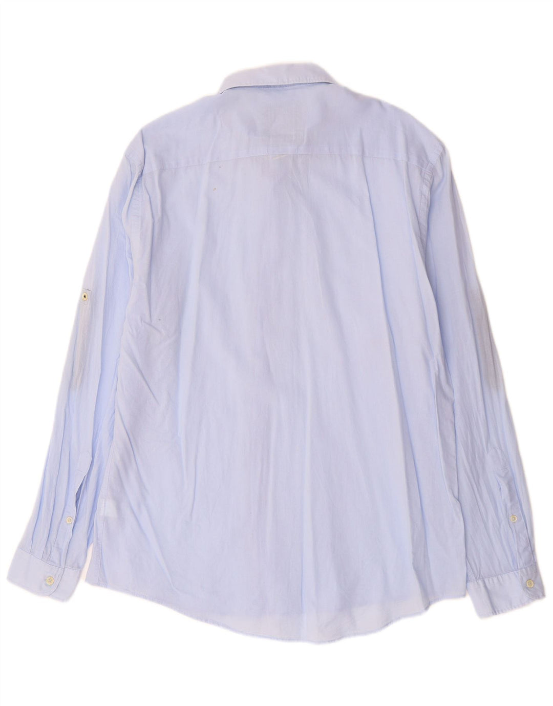 ZARA Herre Relaxed Fit Shirt XL Blå