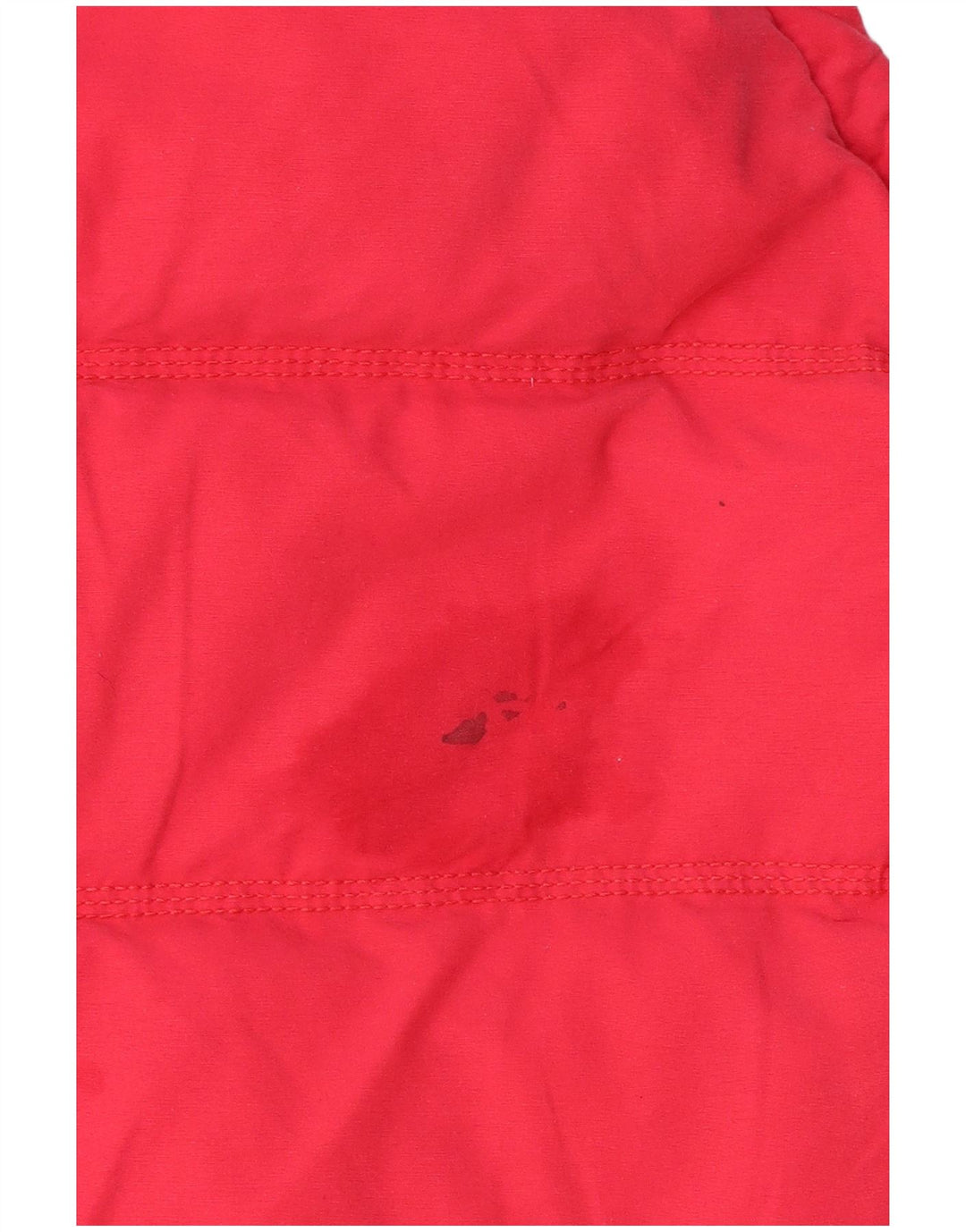 SUPERDRY Dame hætte polstret Gilet UK 16 Large Pink Bomuld