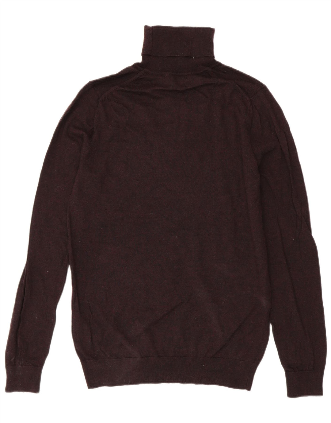 Reiss Herre rullehals sweater Medium Bourgogne uld