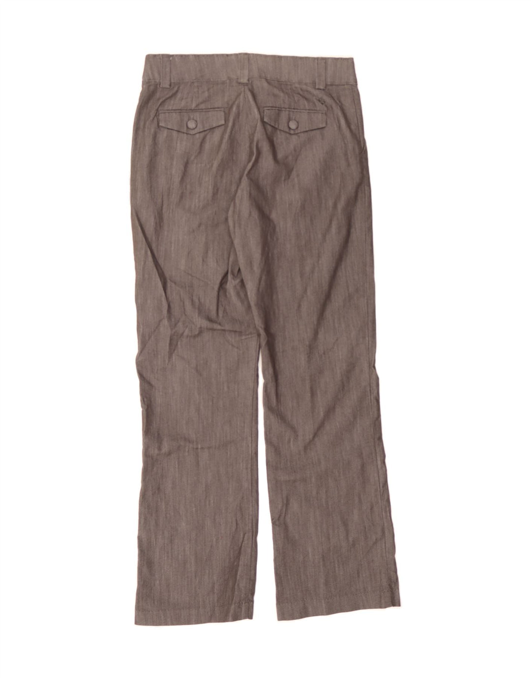 LEE Womens Straight Casual Trousers US 8 Medium W32 L32 Grey Cotton Vintage Lee and Second-Hand Lee from Messina Hembry 