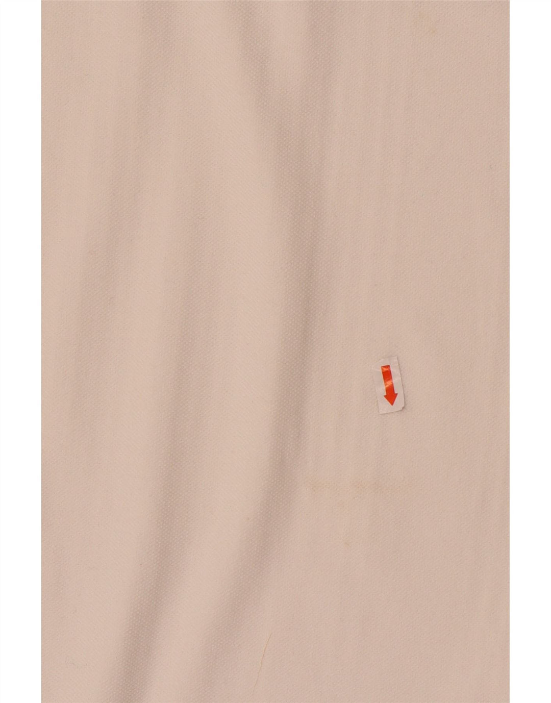 Adidas Polo Shirt til mænd UK 40/42 Medium White Colourblock Bomuld